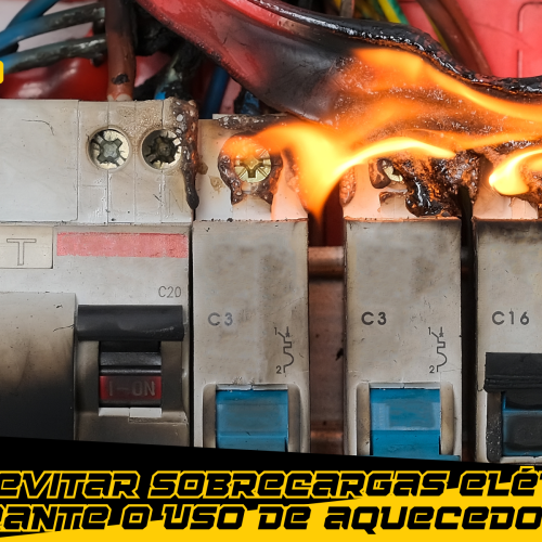 Como evitar sobrecargas elétricas durante o uso de aquecedores